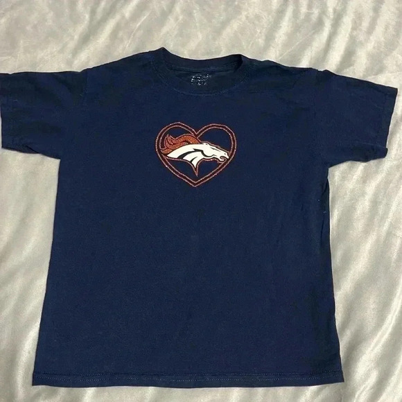 ❤️ Girls Denver Broncos Tee - Picture 1 of 2